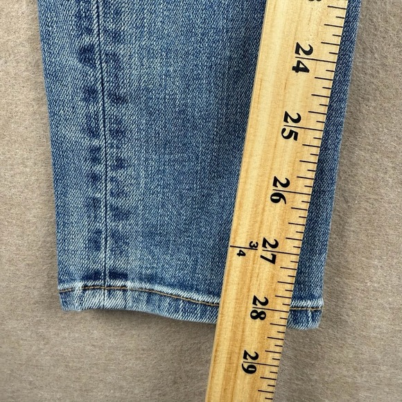 Rag & Bone Women's Jeans Size 27 Blue Surf Skinny Mid Rise Stretch Made in USA - Picture 15 of 16